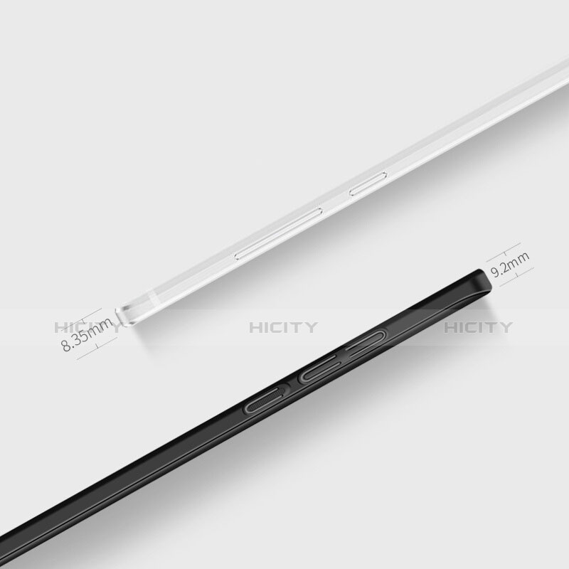 Etui Plastique Rigide Mat M01 pour Xiaomi Redmi Note 4X High Edition Noir Plus