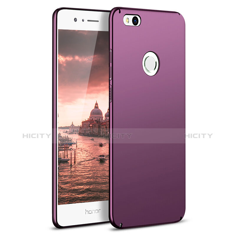 Etui Plastique Rigide Mat M02 pour Huawei Honor 8 Lite Violet Plus