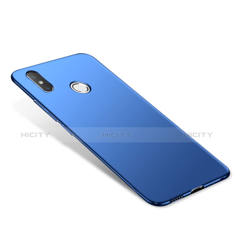 Etui Plastique Rigide Mat M02 pour Xiaomi Redmi Note 5 Pro Bleu Plus