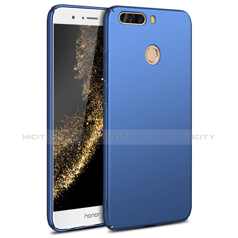 Etui Plastique Rigide Mat M03 pour Huawei Honor 8 Pro Bleu Plus