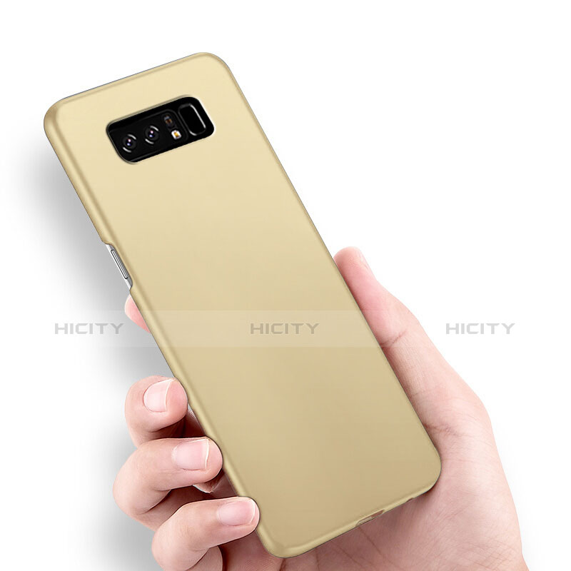 Etui Plastique Rigide Mat M03 pour Samsung Galaxy Note 8 Or Plus