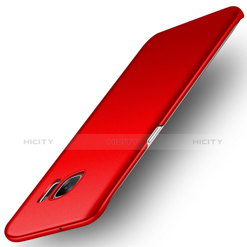 Etui Plastique Rigide Mat M03 pour Samsung Galaxy S7 Edge G935F Rouge Plus