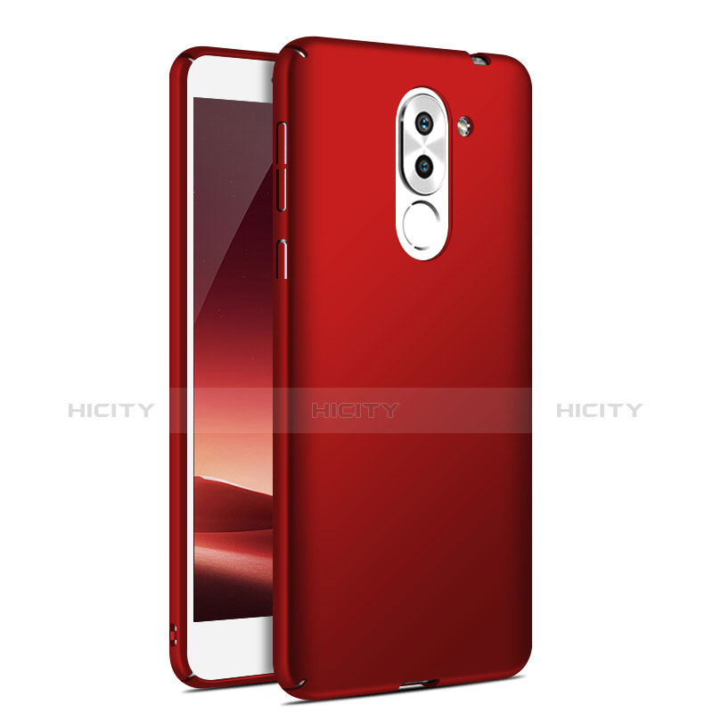 Etui Plastique Rigide Mat M04 pour Huawei GR5 (2017) Rouge Plus