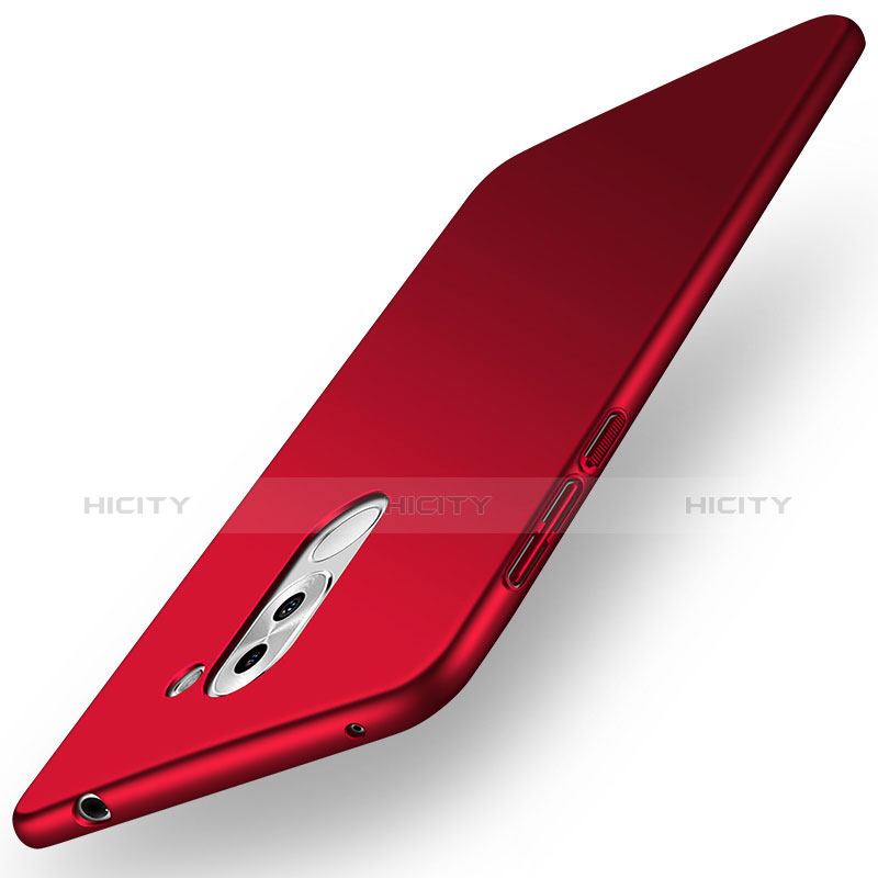 Etui Plastique Rigide Mat M04 pour Huawei GR5 (2017) Rouge Plus