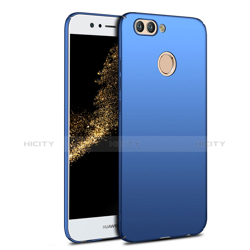 Etui Plastique Rigide Mat M04 pour Huawei Nova 2 Plus Bleu Plus