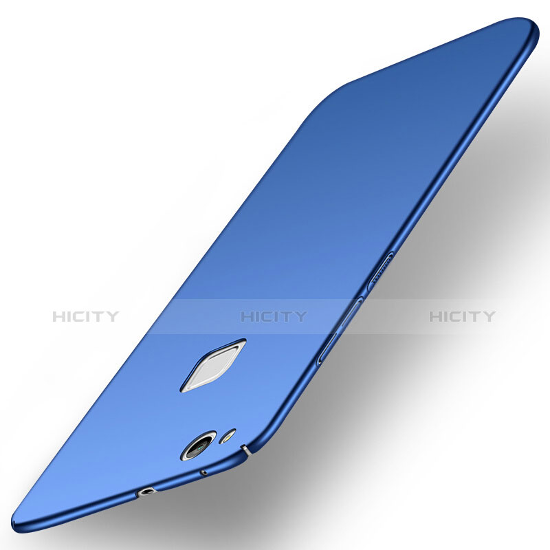 Etui Plastique Rigide Mat M04 pour Huawei P8 Lite (2017) Bleu Plus