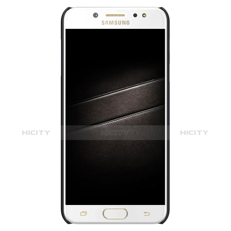 Etui Plastique Rigide Mat M04 pour Samsung Galaxy C8 C710F Noir Plus