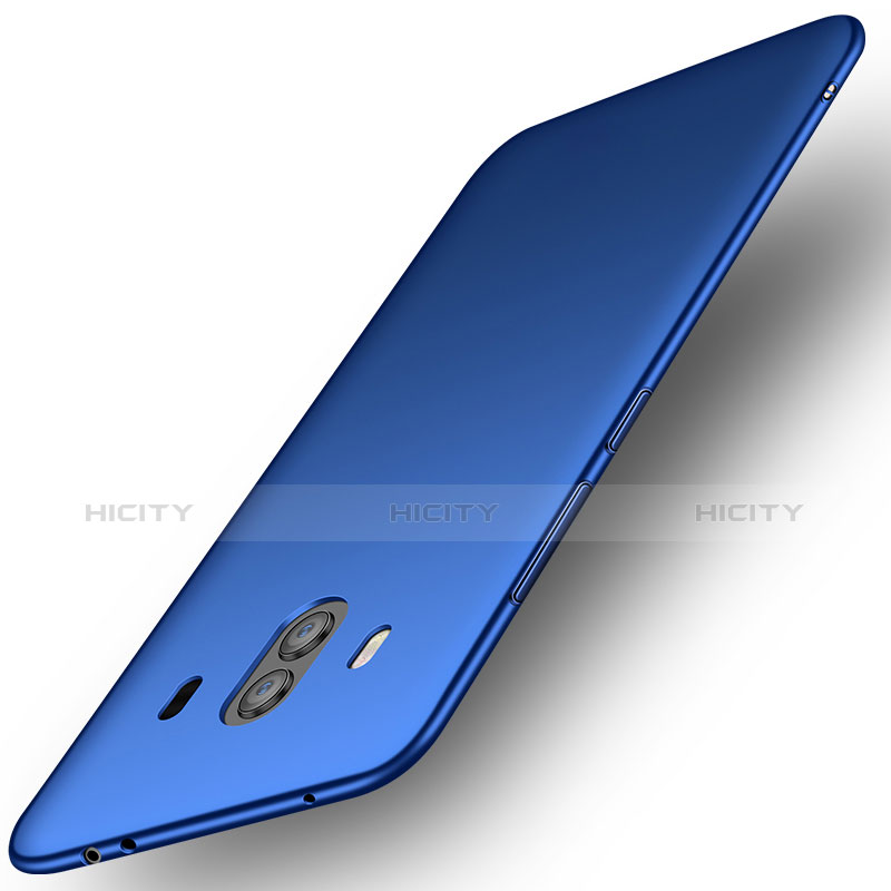 Etui Plastique Rigide Mat M07 pour Huawei Mate 10 Bleu Plus