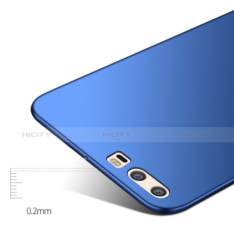 Etui Plastique Rigide Mat M09 pour Huawei P10 Bleu Plus