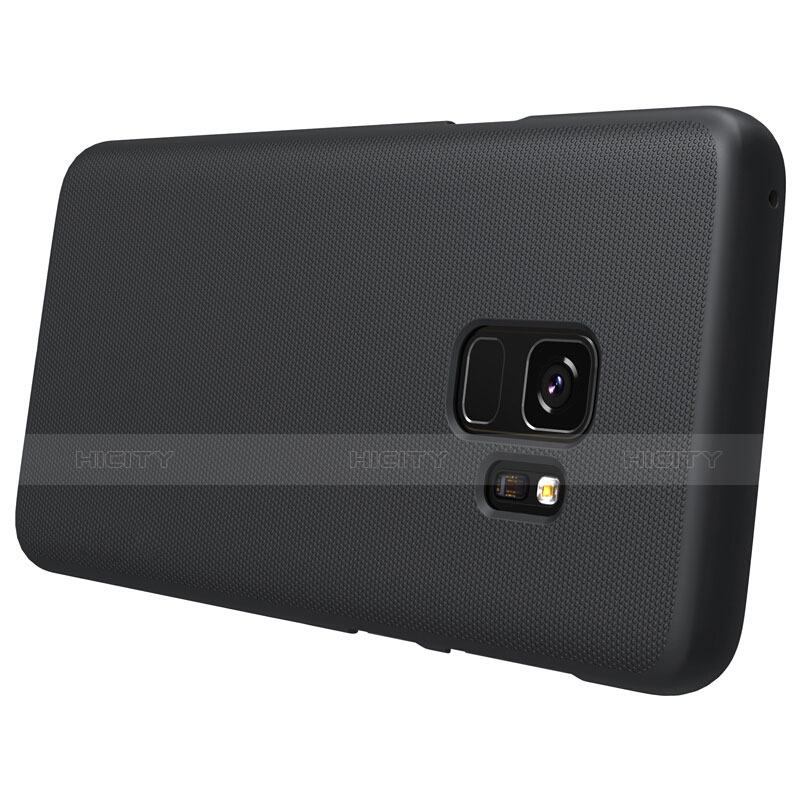 Etui Plastique Rigide Mat M09 pour Samsung Galaxy S9 Noir Plus