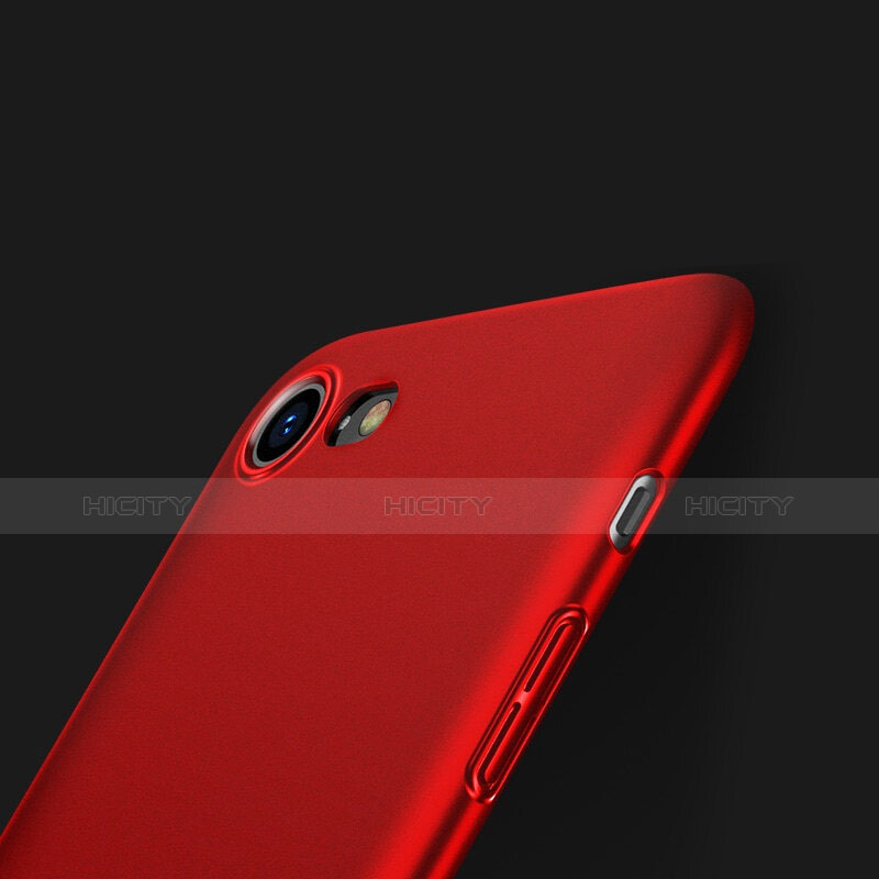 Etui Plastique Rigide Mat M10 pour Apple iPhone 7 Rouge Plus