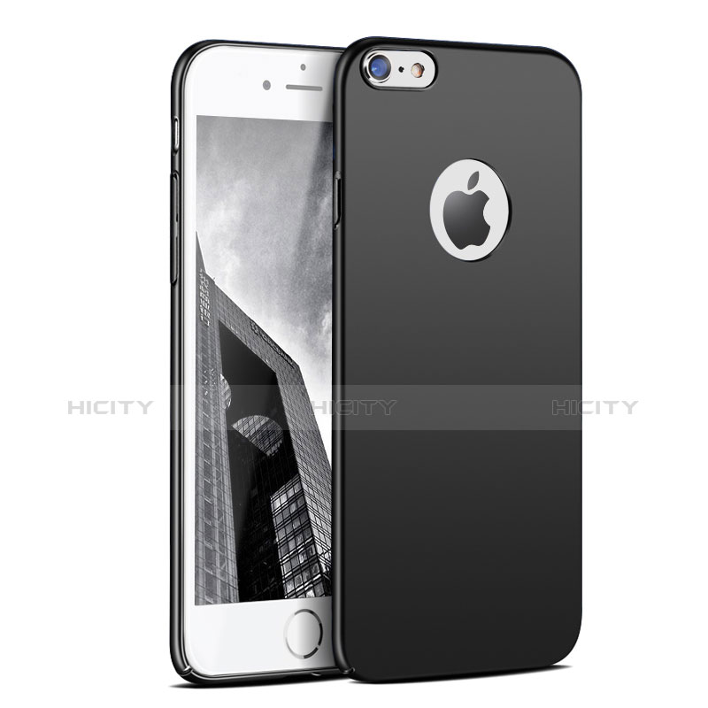 Etui Plastique Rigide Mat P01 pour Apple iPhone 6 Noir Plus