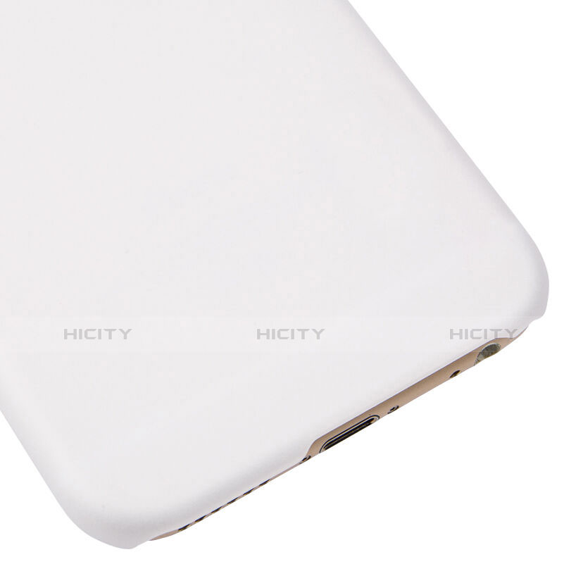 Etui Plastique Rigide Mat pour Apple iPhone 6 Blanc Plus