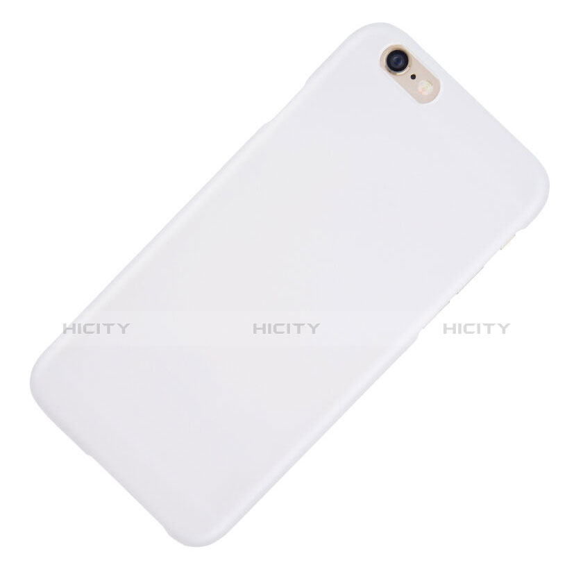 Etui Plastique Rigide Mat pour Apple iPhone 6 Blanc Plus