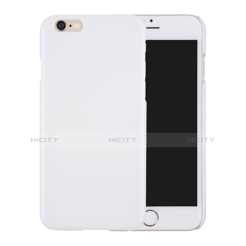 Etui Plastique Rigide Mat pour Apple iPhone 6S Blanc Plus