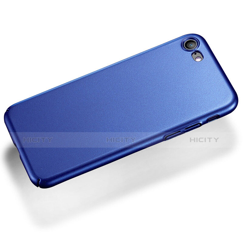 Etui Plastique Rigide Mat pour Apple iPhone 7 Bleu Plus