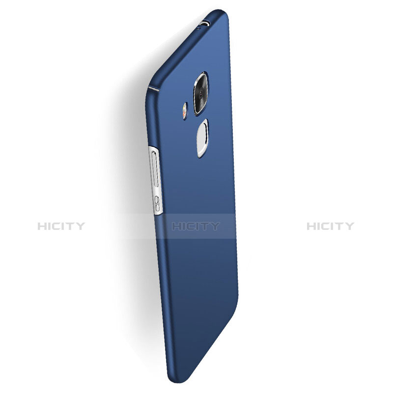 Etui Plastique Rigide Mat pour Huawei G9 Plus Bleu Plus