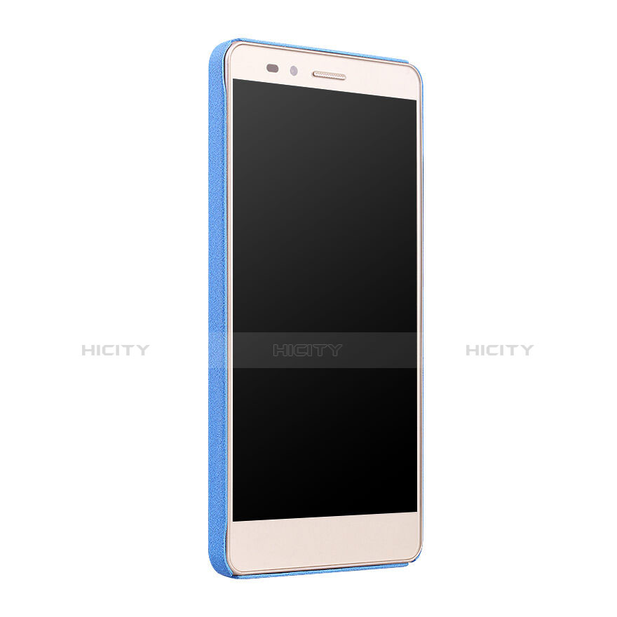 Etui Plastique Rigide Mat pour Huawei Honor 5X Bleu Ciel Plus