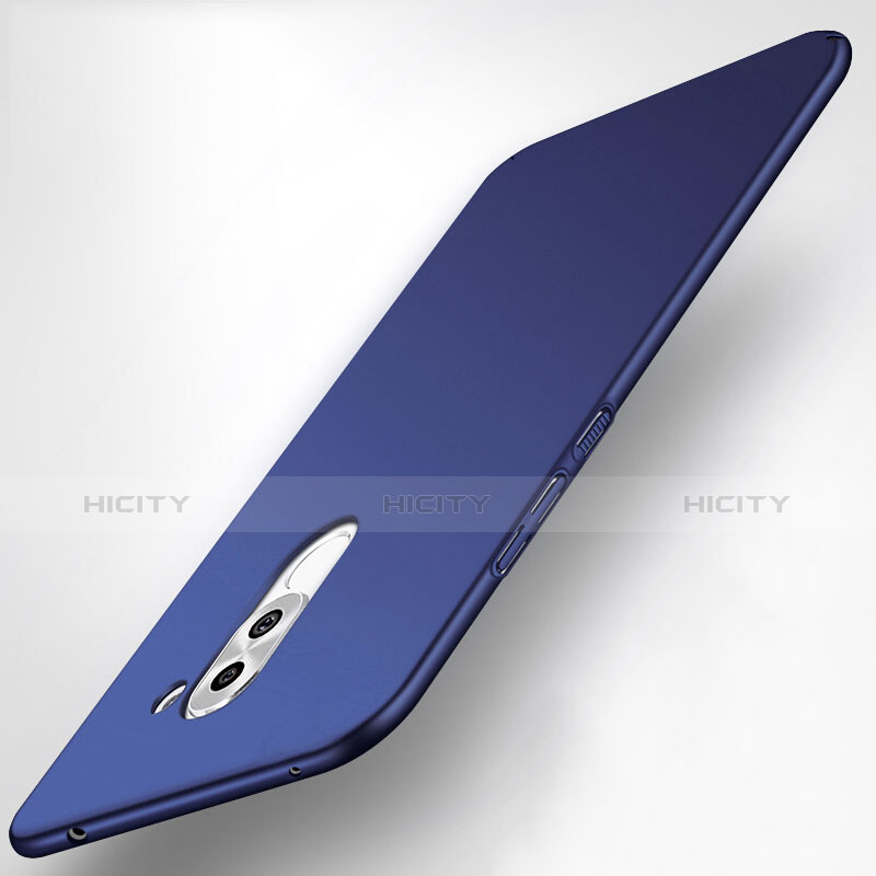 Etui Plastique Rigide Mat pour Huawei Honor 6X Bleu Plus