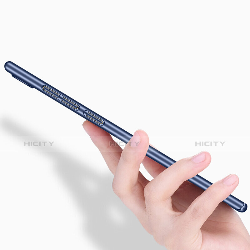 Etui Plastique Rigide Mat pour Huawei Honor View 10 Bleu Plus