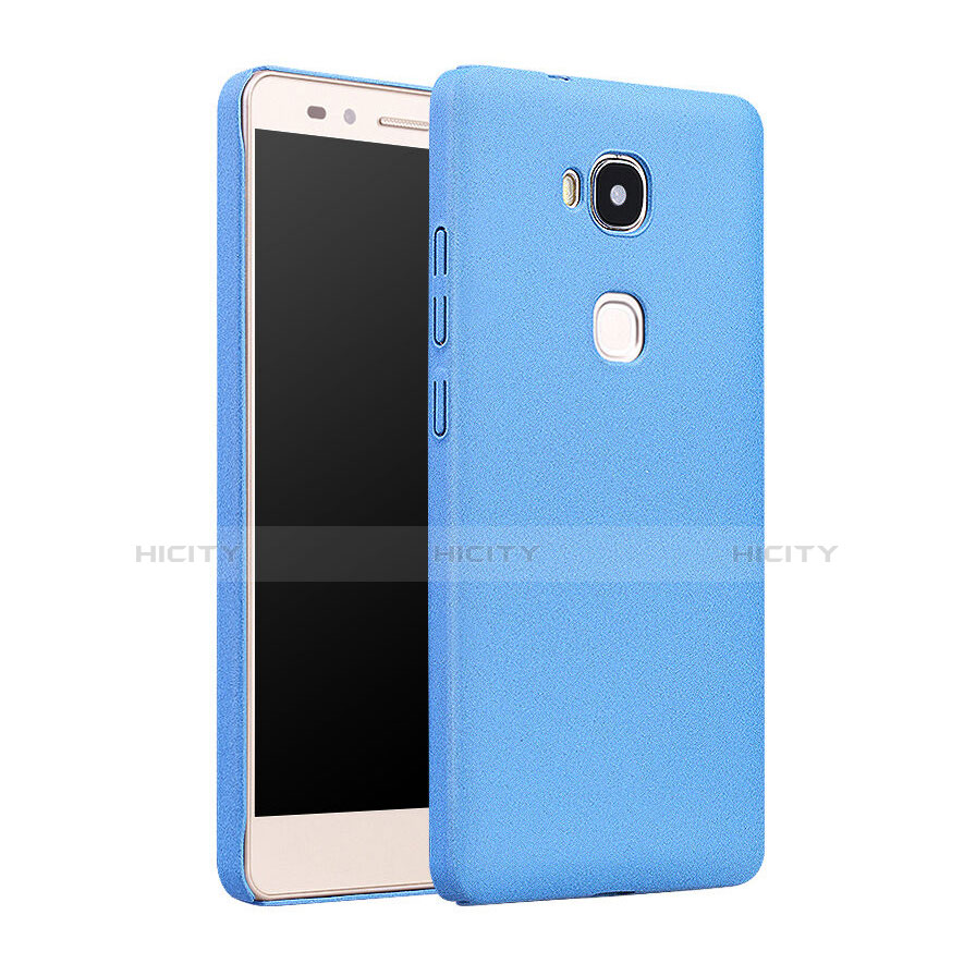 Etui Plastique Rigide Mat pour Huawei Honor X5 Bleu Ciel Plus