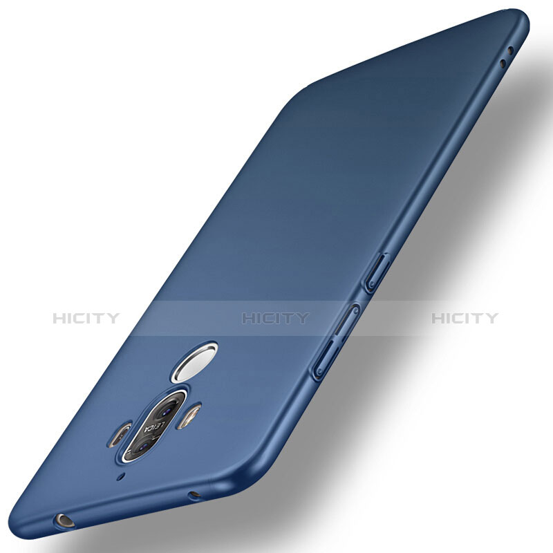 Etui Plastique Rigide Mat pour Huawei Mate 9 Bleu Plus