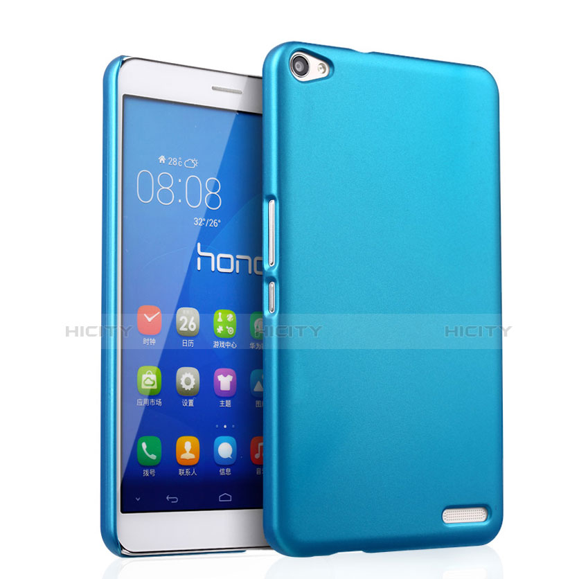 Etui Plastique Rigide Mat pour Huawei MediaPad X2 Bleu Ciel Plus