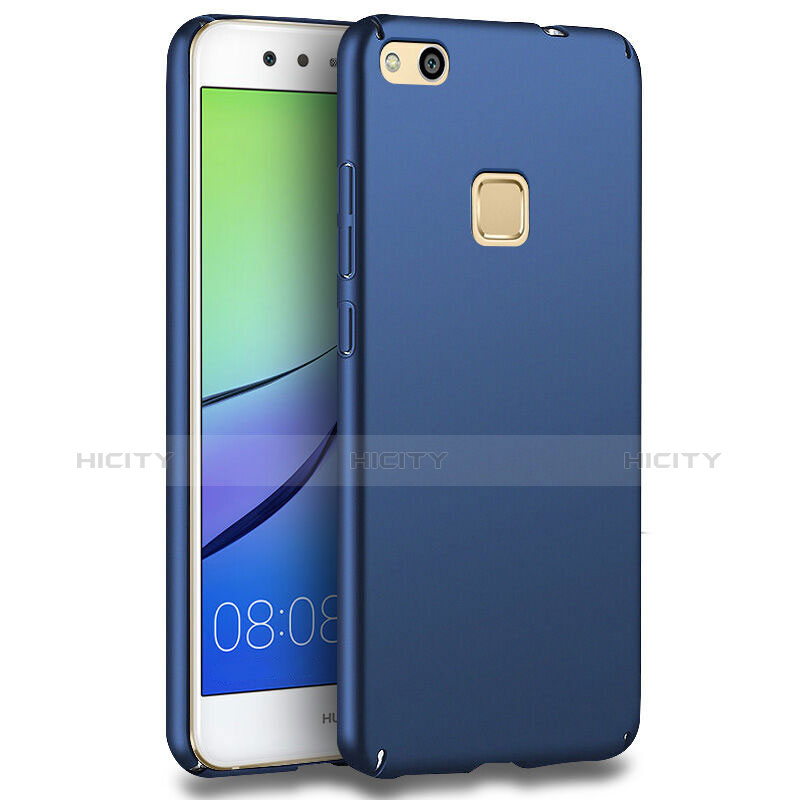 Etui Plastique Rigide Mat pour Huawei P10 Lite Bleu Plus