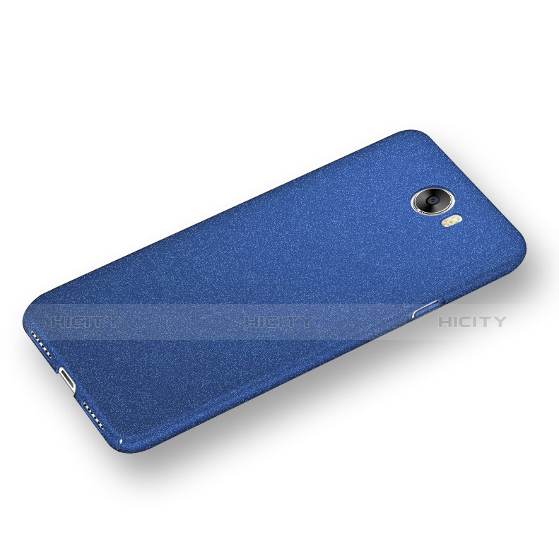 Etui Plastique Rigide Mat pour Huawei Y5 II Y5 2 Bleu Plus