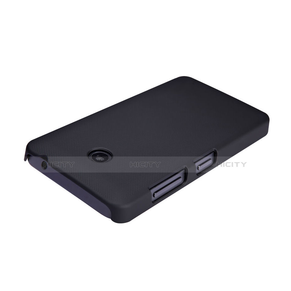 Etui Plastique Rigide Mat pour Nokia Lumia 630 Noir Plus