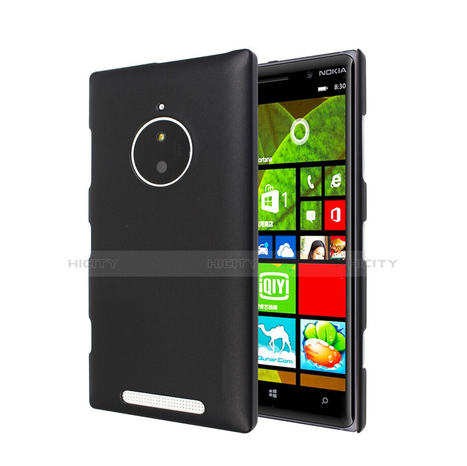 Etui Plastique Rigide Mat pour Nokia Lumia 830 Noir Plus