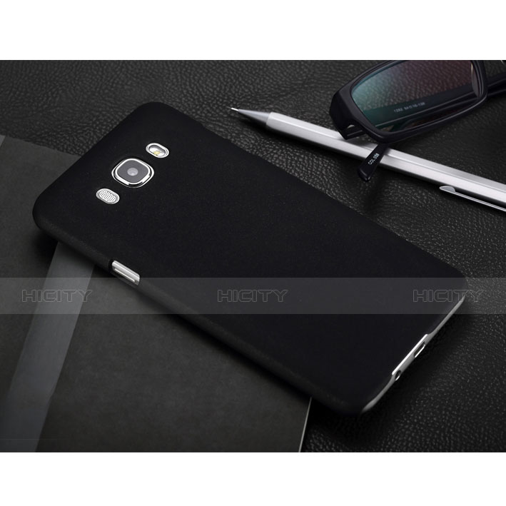 Etui Plastique Rigide Mat pour Samsung Galaxy J7 (2016) J710F J710FN Noir Plus