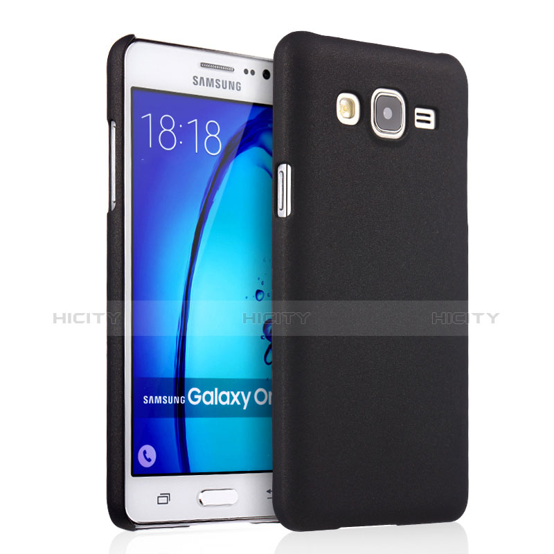 Etui Plastique Rigide Mat pour Samsung Galaxy On5 G550FY Noir Plus