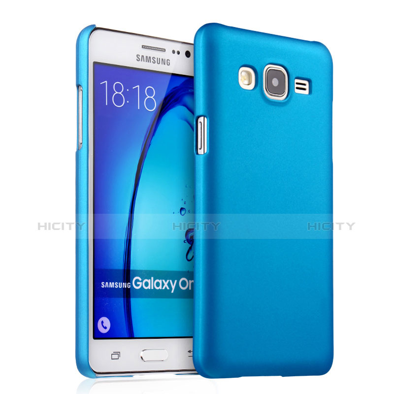Etui Plastique Rigide Mat pour Samsung Galaxy On5 Pro Bleu Ciel Plus