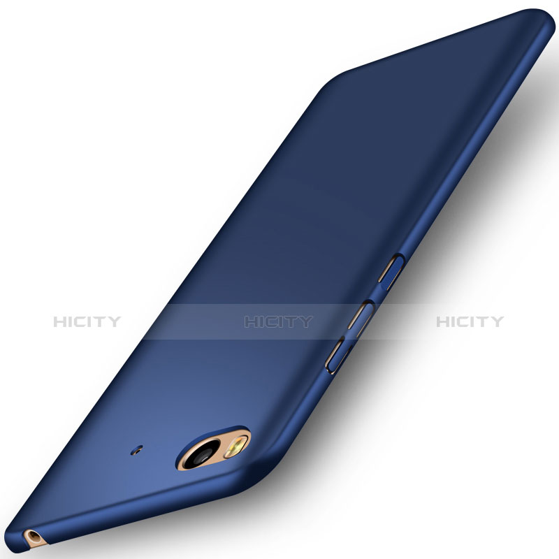 Etui Plastique Rigide Mat pour Xiaomi Mi 5S 4G Bleu Plus