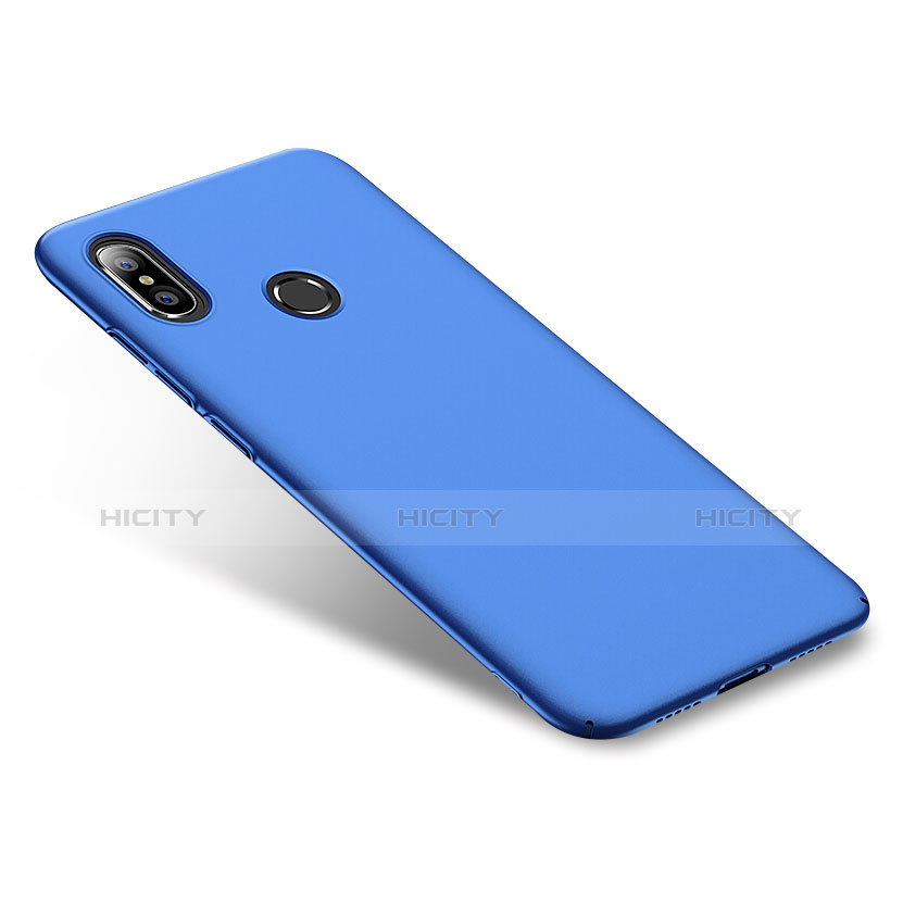 Etui Plastique Rigide Mat pour Xiaomi Mi 8 Bleu Plus