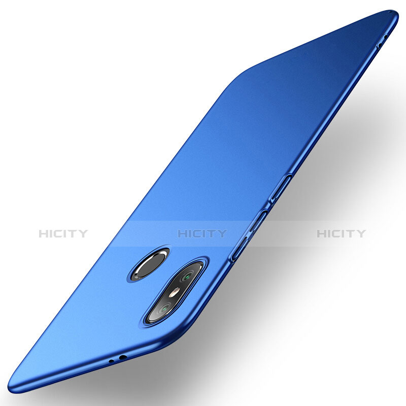 Etui Plastique Rigide Mat pour Xiaomi Mi A2 Bleu Plus