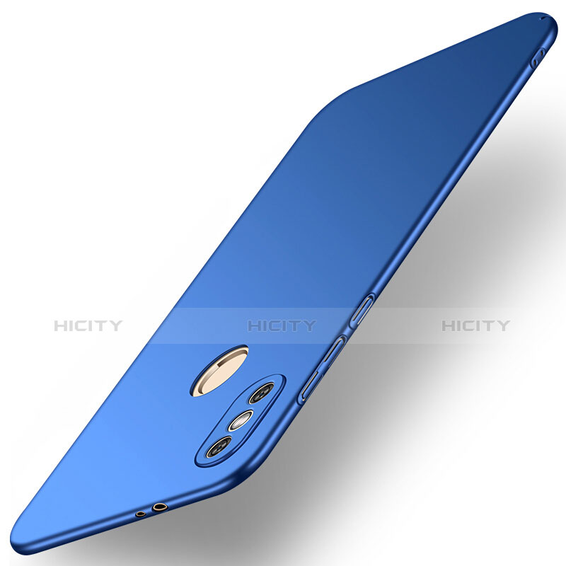 Etui Plastique Rigide Mat pour Xiaomi Redmi Note 5 Pro Bleu Plus