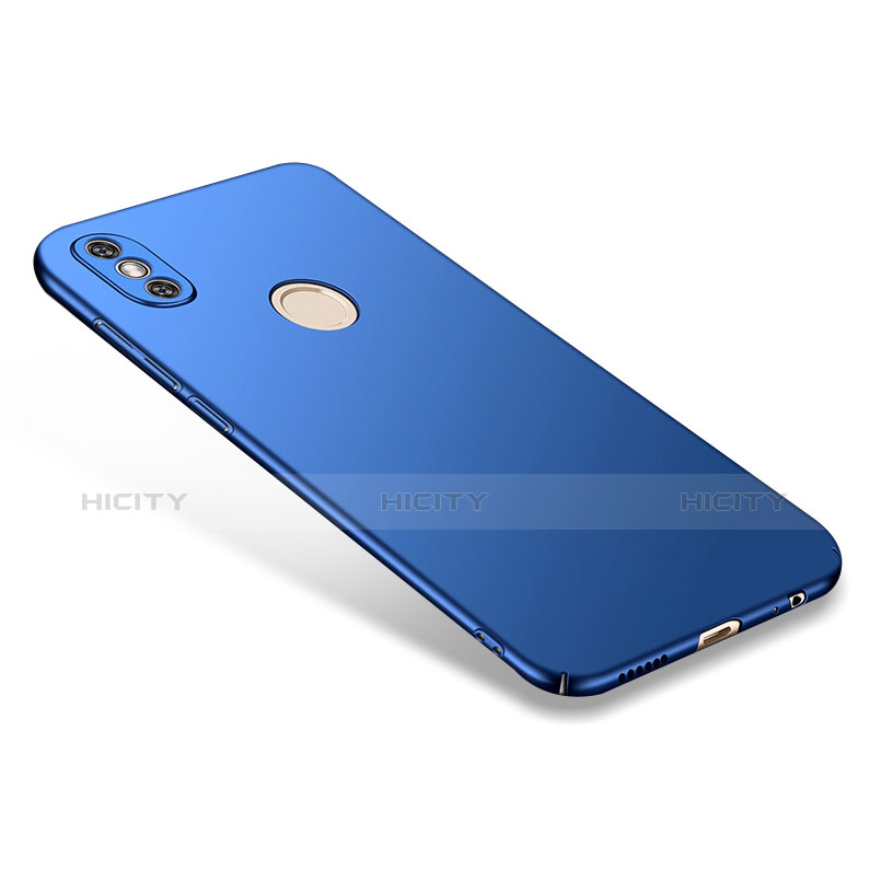 Etui Plastique Rigide Mat pour Xiaomi Redmi Note 5 Pro Bleu Plus