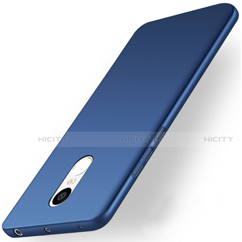 Etui Plastique Rigide Mat Q03 pour Xiaomi Redmi Note 4X High Edition Bleu Plus