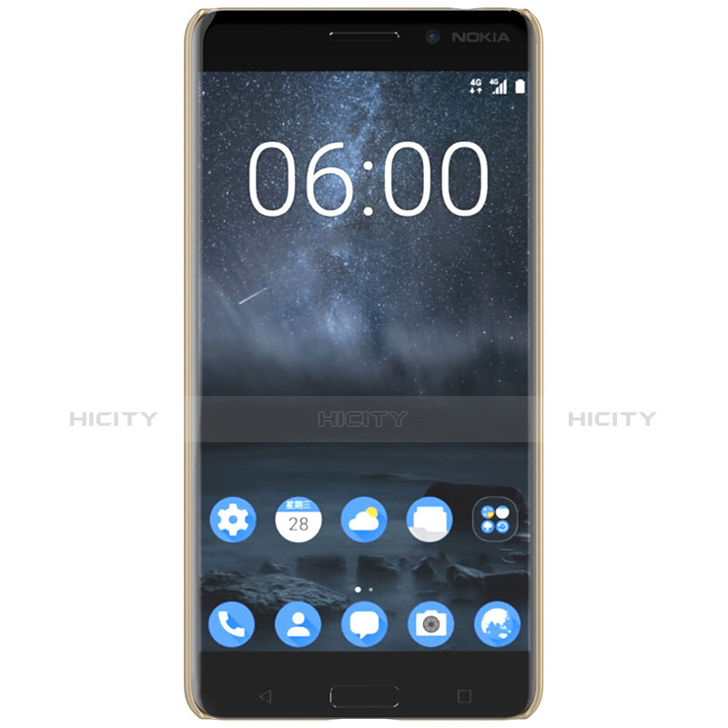Etui Plastique Rigide Mat R01 pour Nokia 6 Or Plus