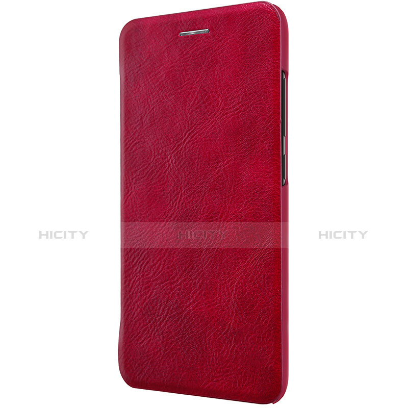 Etui Portefeuille Livre Cuir L01 pour Xiaomi Mi 6 Rouge Plus