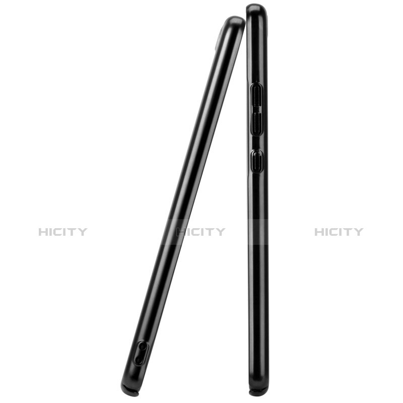 Etui Silicone Souple Couleur Unie Gel pour Huawei P10 Plus Noir Plus
