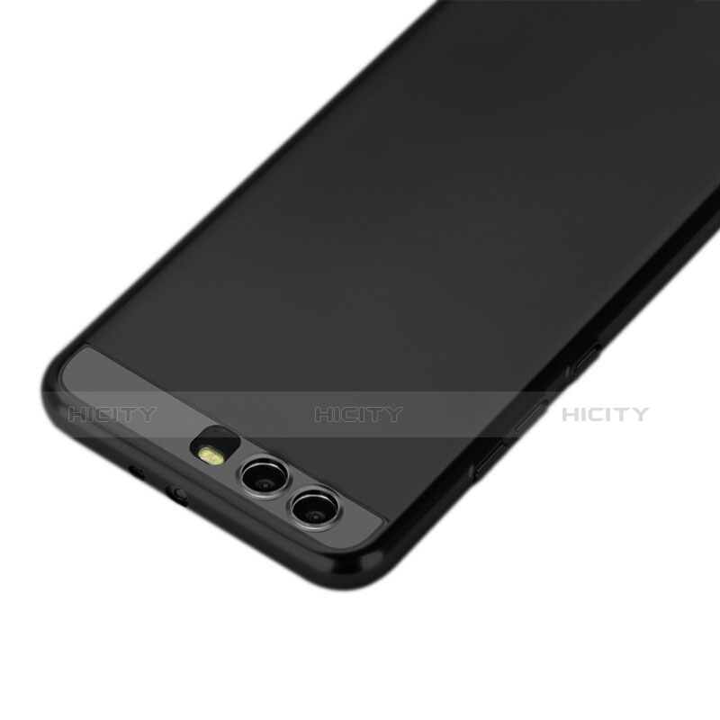 Etui Silicone Souple Couleur Unie Gel pour Huawei P10 Plus Noir Plus