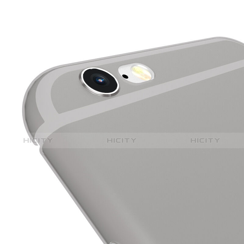 Etui Ultra Fine Mat Silicone Souple Transparente pour Apple iPhone 6S Gris Plus