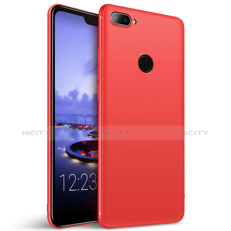Etui Ultra Fine Silicone Souple pour Huawei Honor 9i Rouge Plus