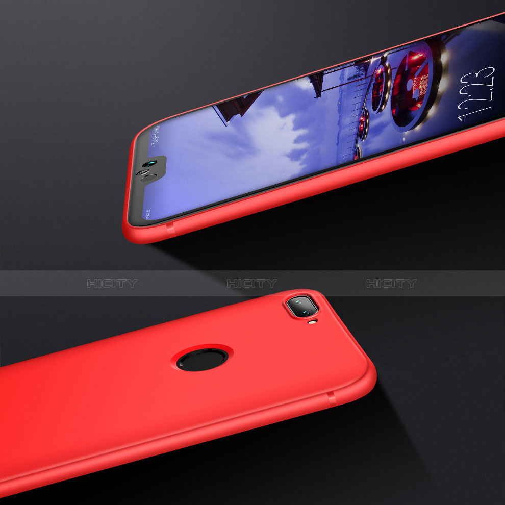 Etui Ultra Fine Silicone Souple pour Huawei Honor 9i Rouge Plus