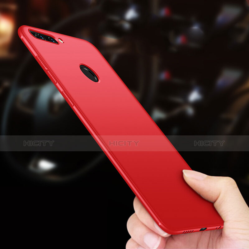 Etui Ultra Fine Silicone Souple pour Huawei Honor V9 Rouge Plus