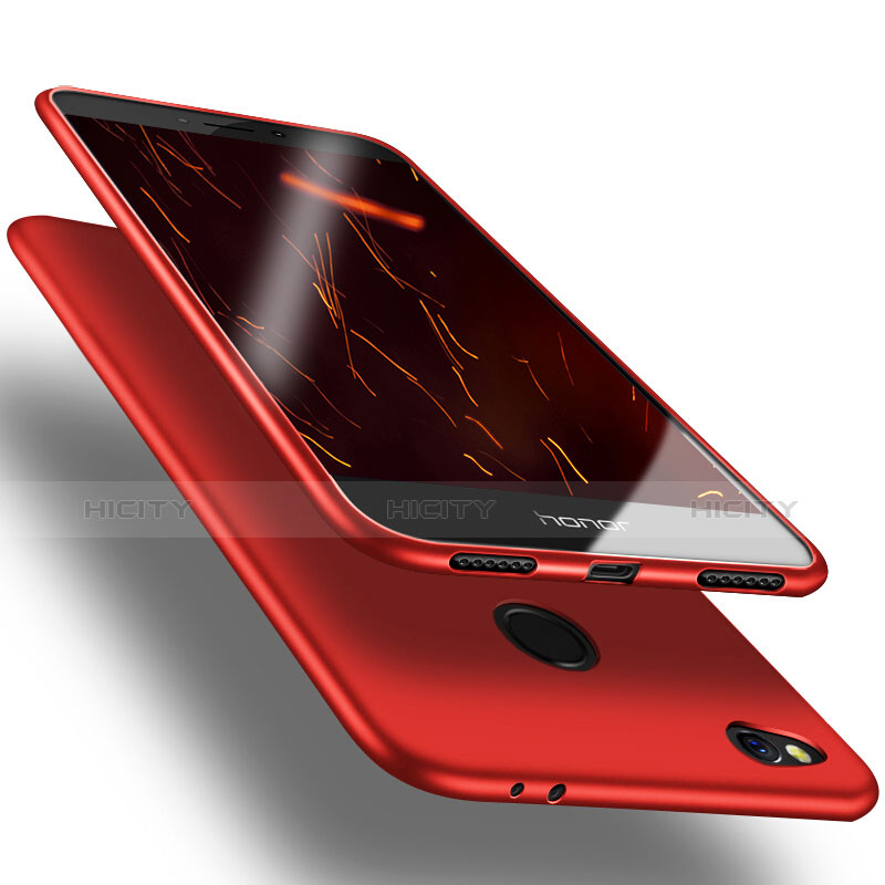 Etui Ultra Fine Silicone Souple S02 pour Huawei GR3 (2017) Rouge Plus
