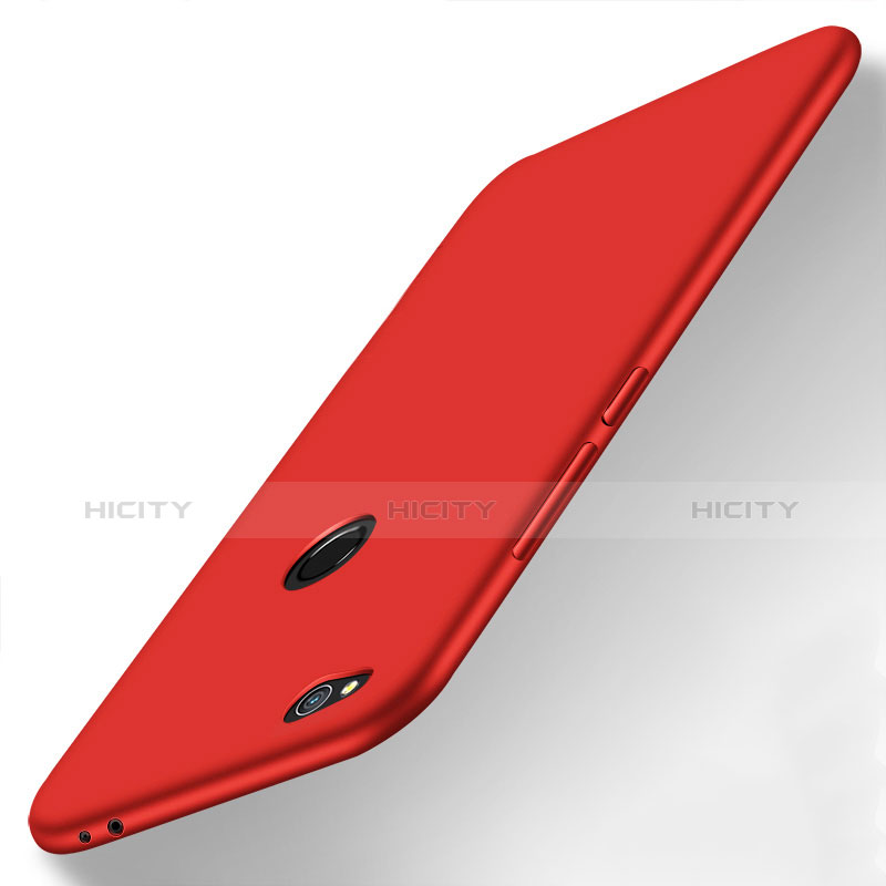 Etui Ultra Fine Silicone Souple S02 pour Huawei Honor 8 Lite Rouge Plus